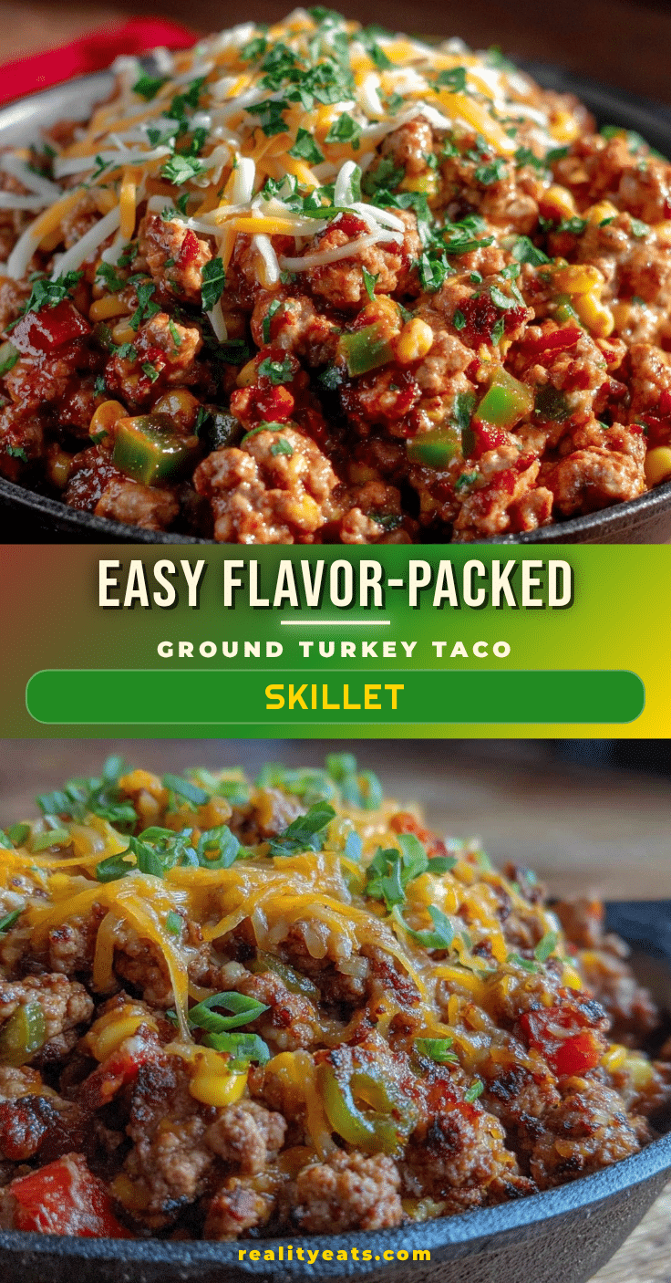 ground turkey taco skillet recipe