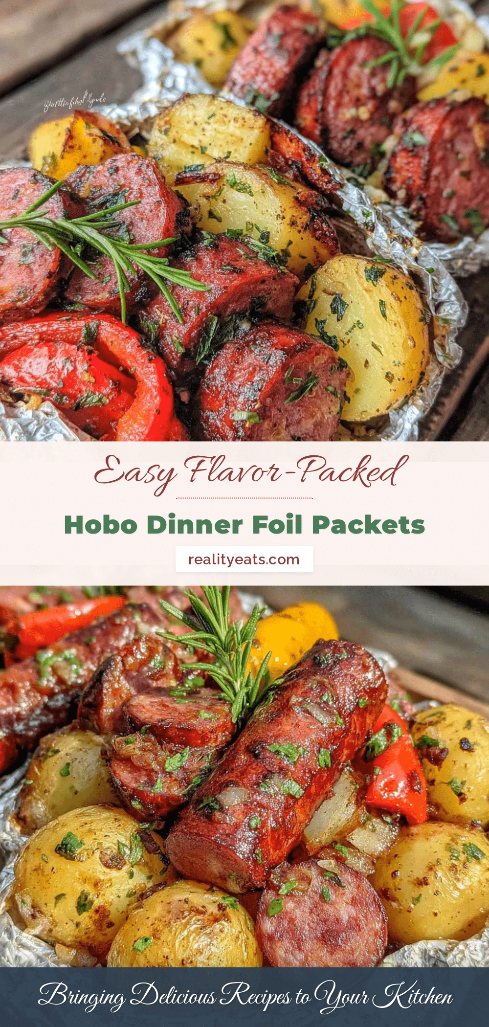 hobo dinner foil packets recipe