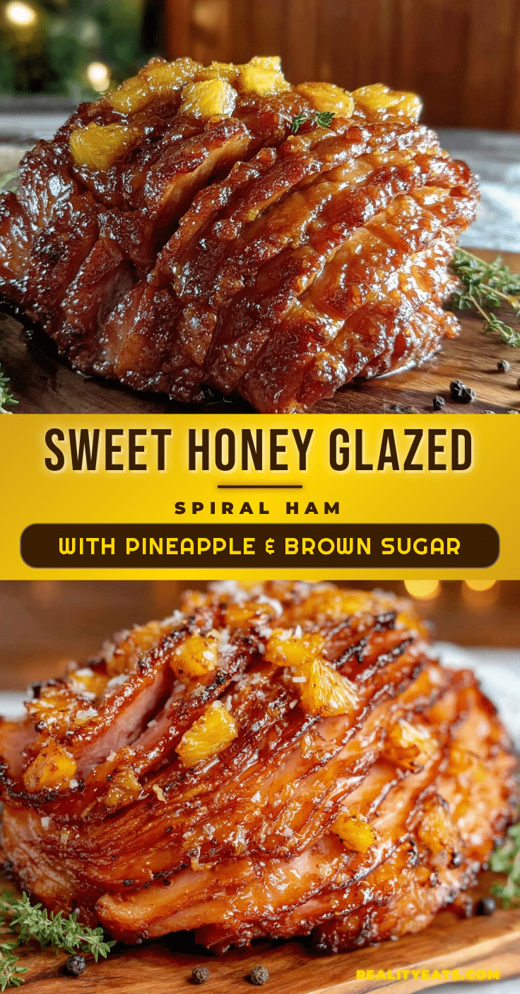 honey glazed spiral ham recipe