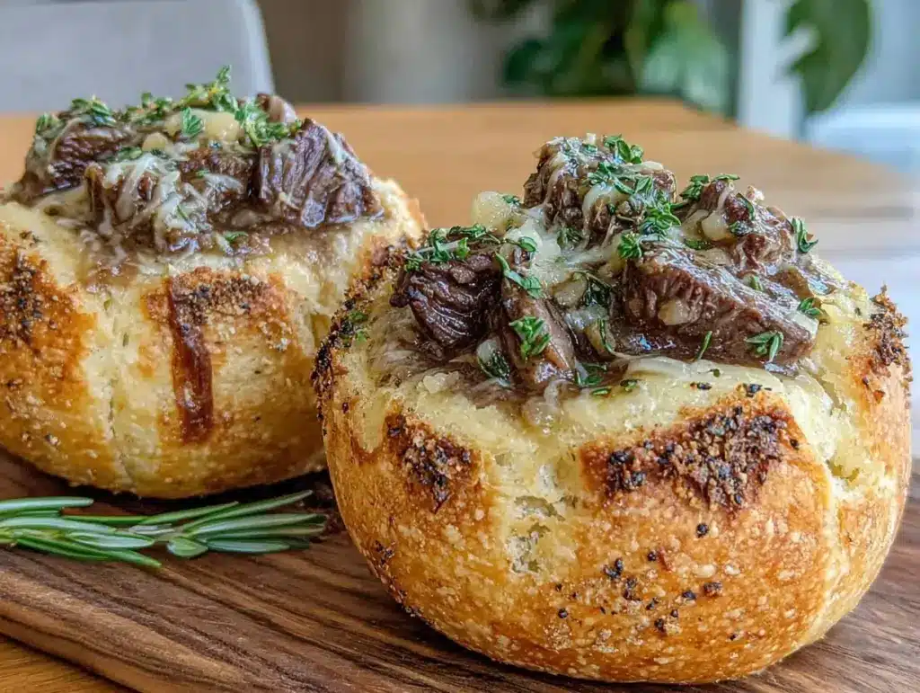 irish stew stuffed bread bowls - featured image