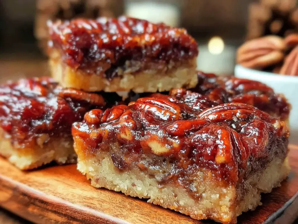 Kentucky Bourbon Pecan Pie Bars - featured image