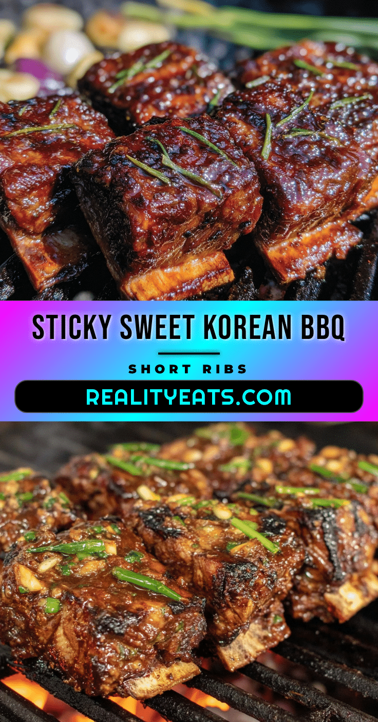 Korean BBQ beef short ribs recipe