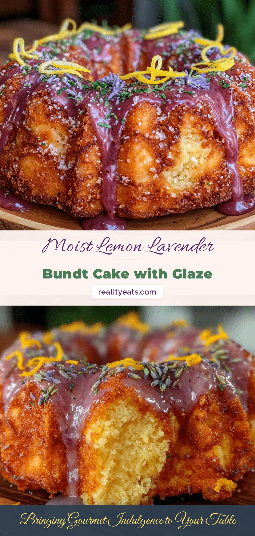lemon lavender bundt cake recipe
