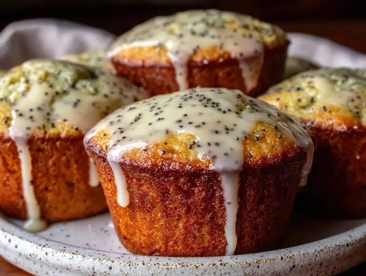 lemon poppy seed muffins preparation steps