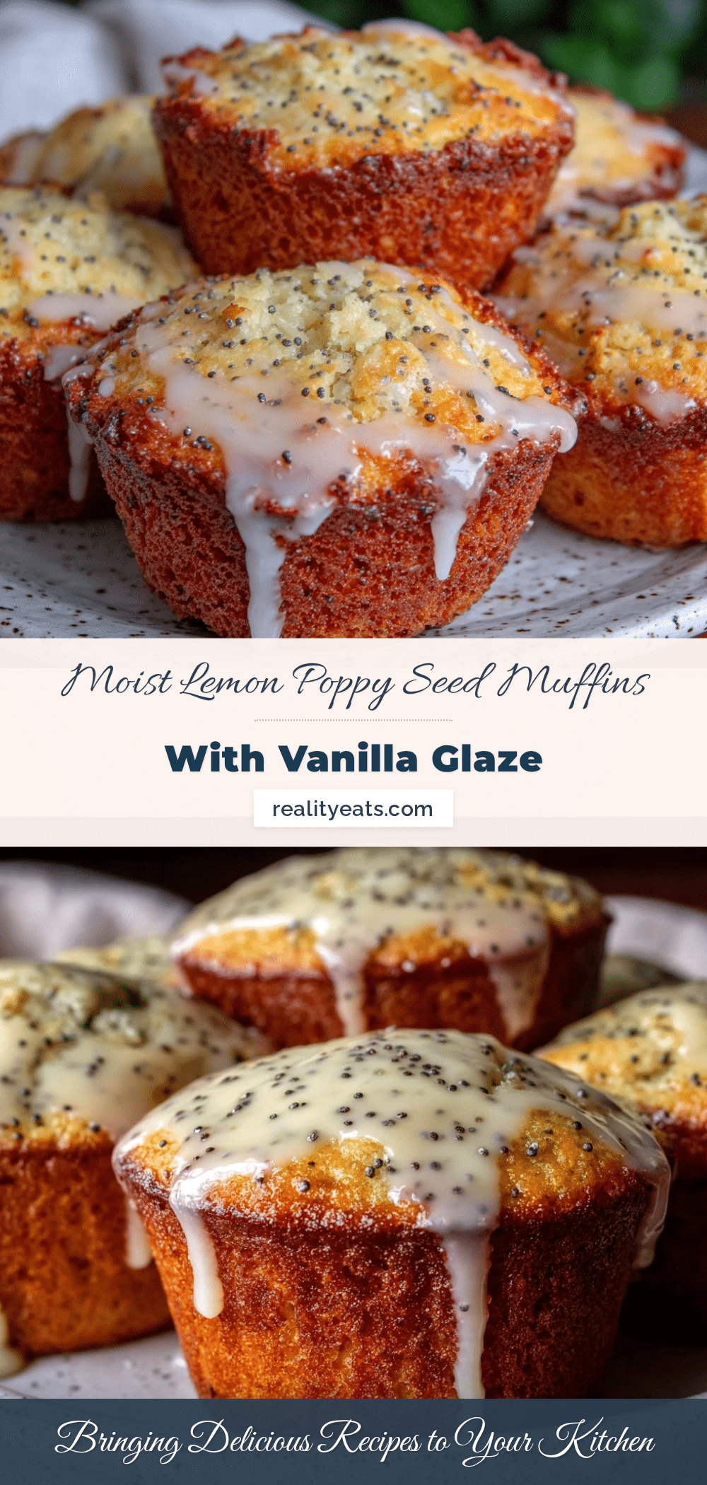 lemon poppy seed muffins recipe