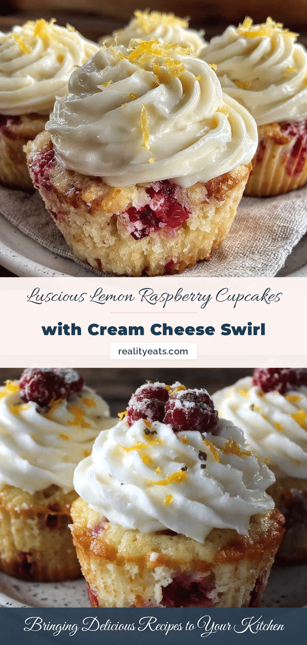 lemon raspberry cupcakes recipe
