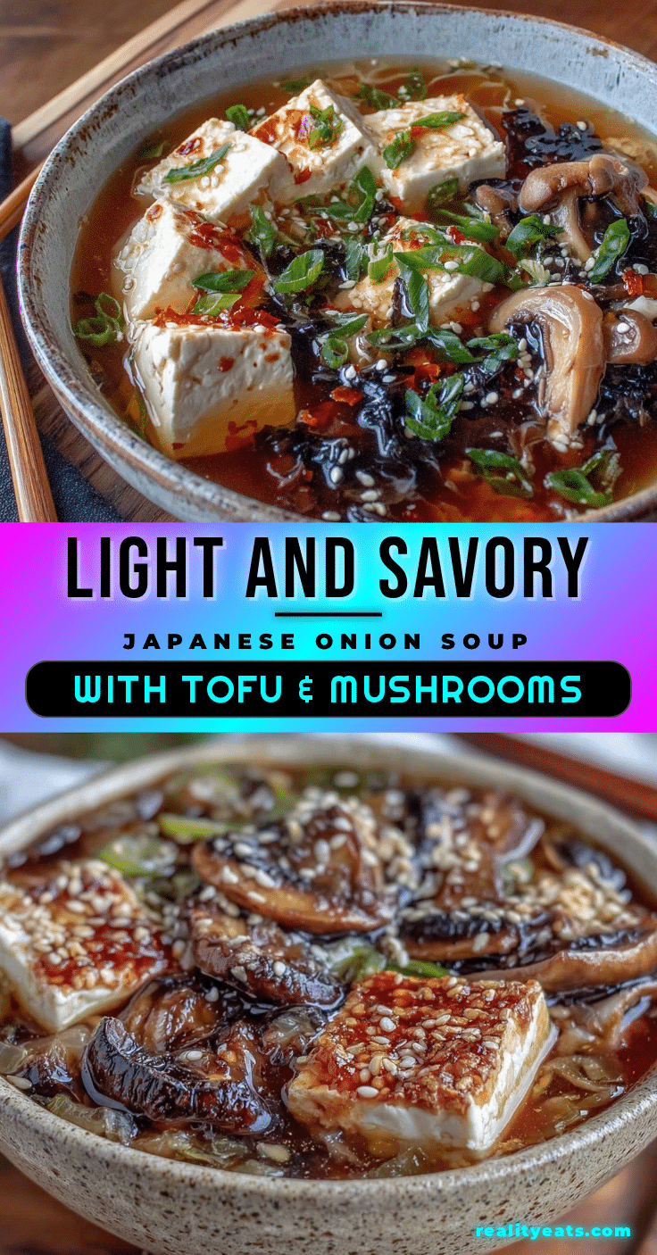 light Japanese clear onion soup recipe