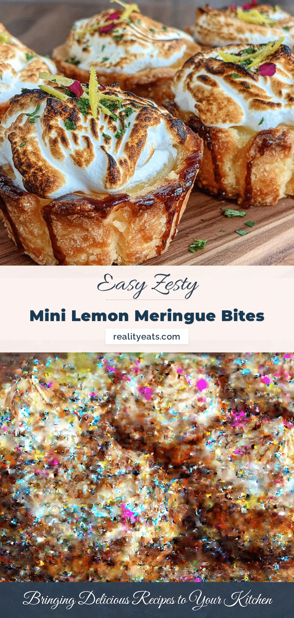 mini lemon meringue pie bites recipe