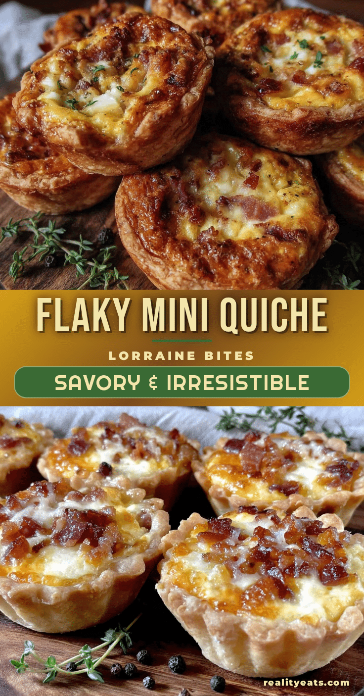 mini quiche Lorraine bites recipe