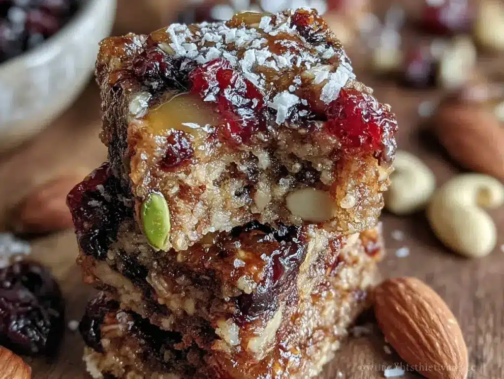 no-bake trail mix energy bites - featured image