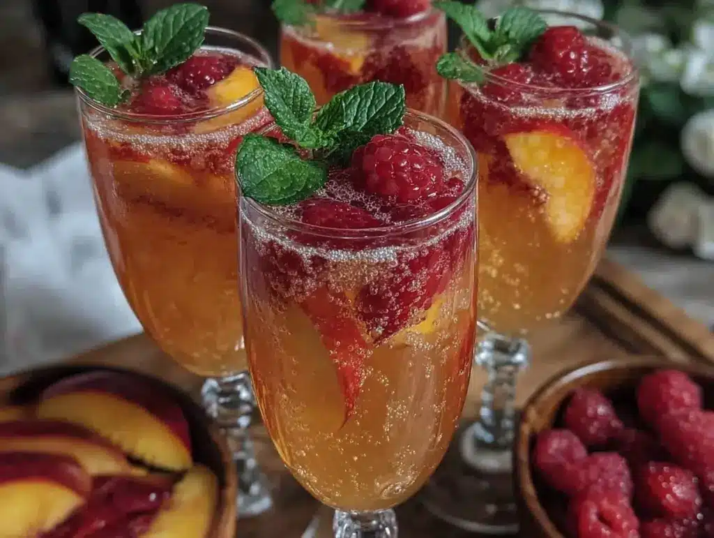 Peach Bellini Mimosa Bar - featured image