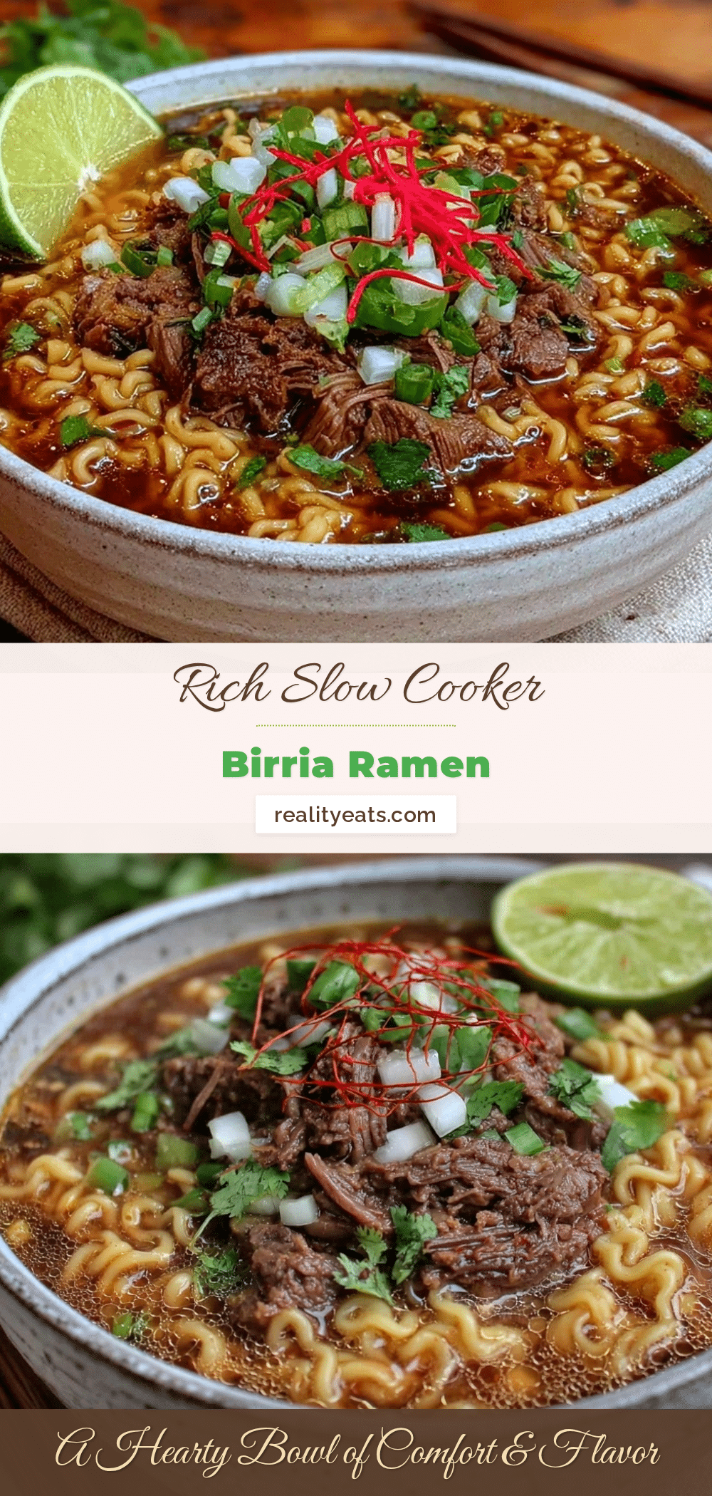 slow cooker birria ramen recipe