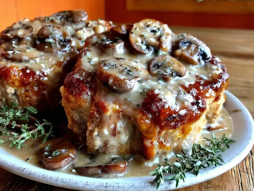 slow cooker smothered pork chops - featured image