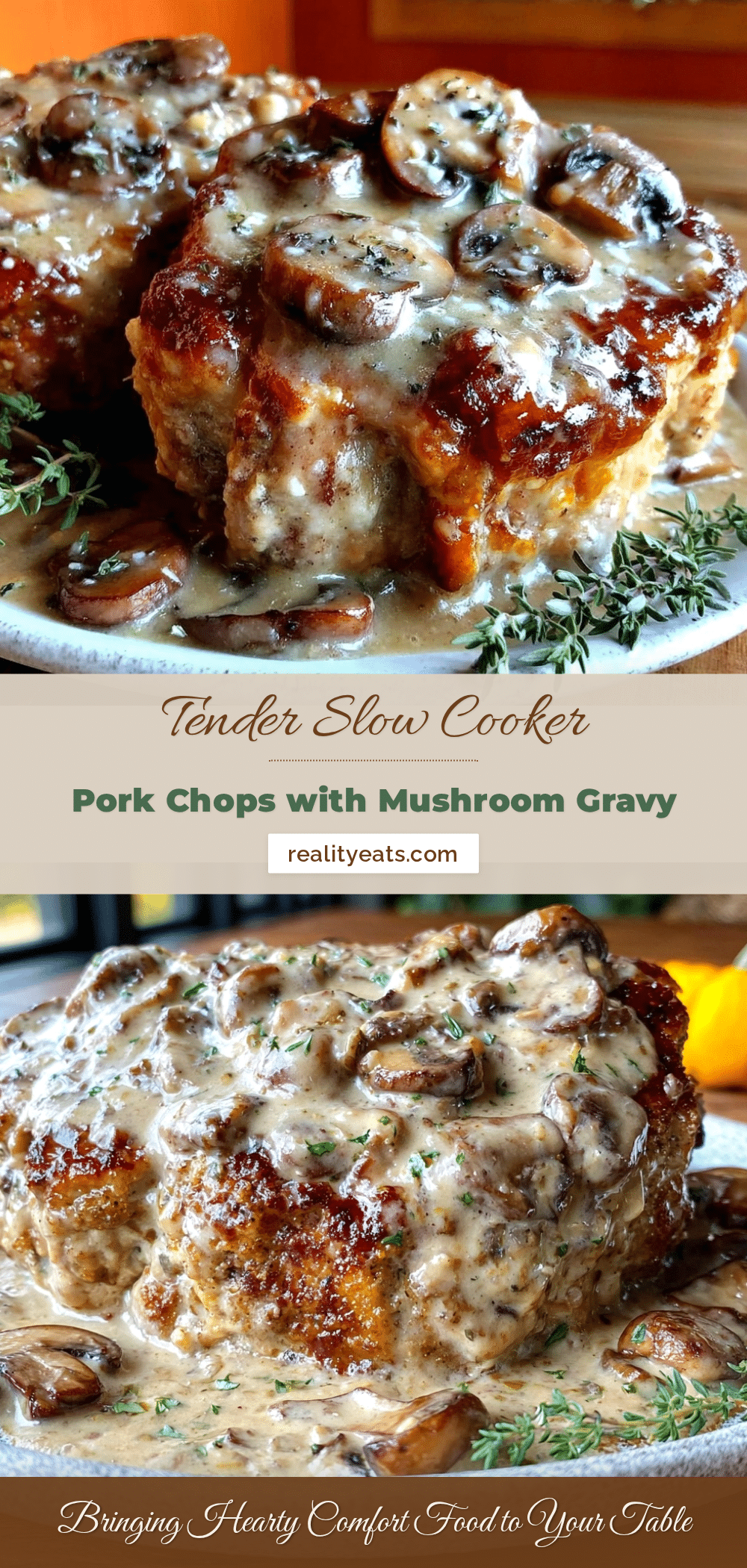 slow cooker smothered pork chops recipe