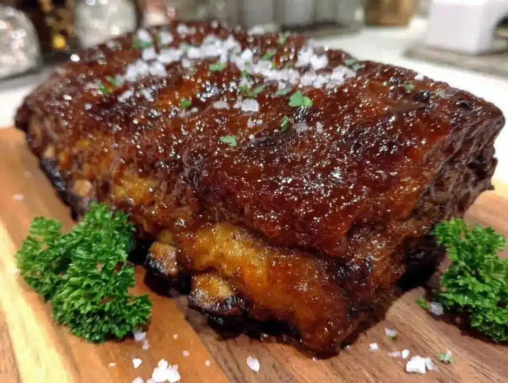 smoked baby back ribs - featured image