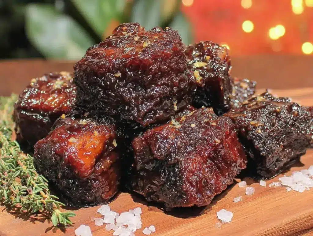 smoked brisket burnt ends - featured image