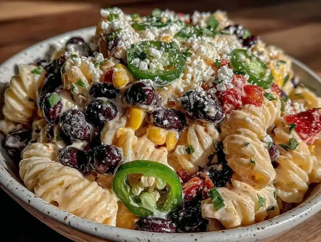 Southwest Chipotle Ranch Pasta Salad - featured image