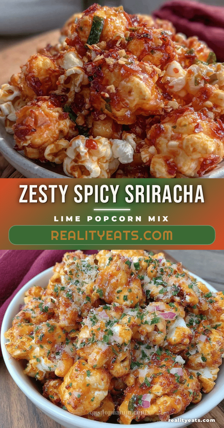 spicy sriracha lime popcorn seasoning mix recipe