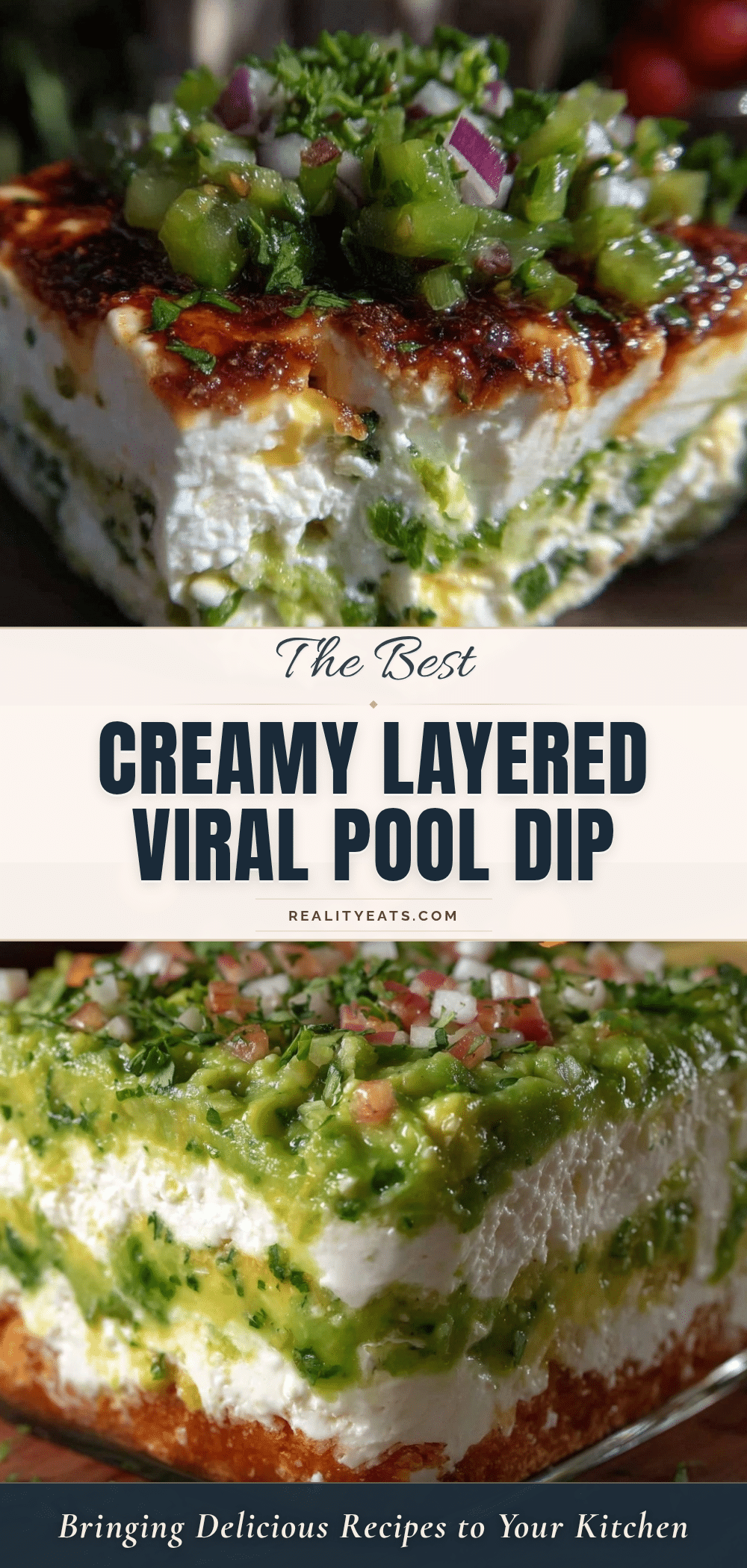 5-layered cream cheese salsa verde dip recipe