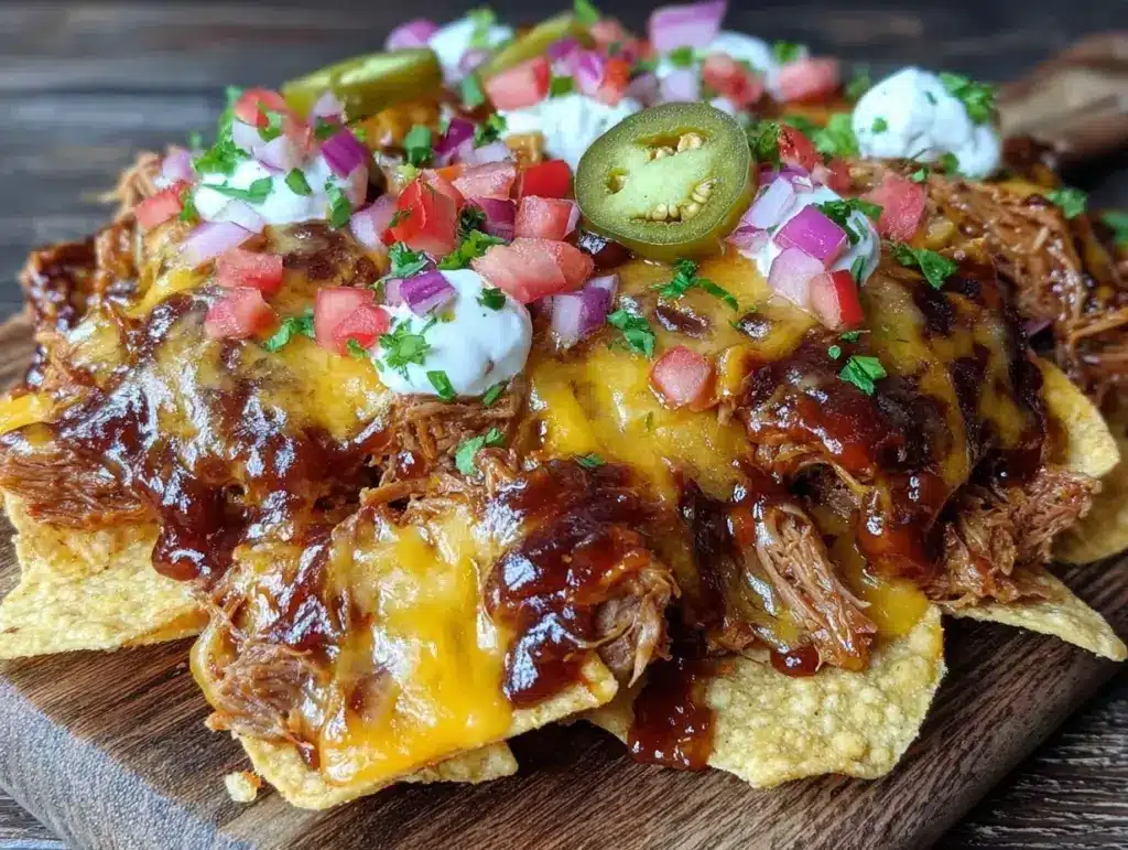 BBQ Pulled Pork Nachos - featured image