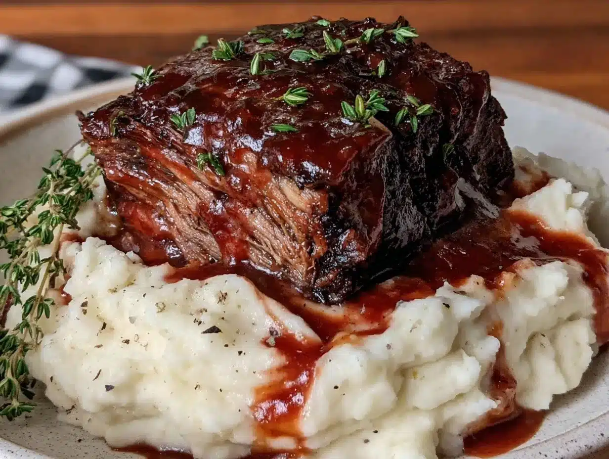 beer-braised short ribs preparation steps