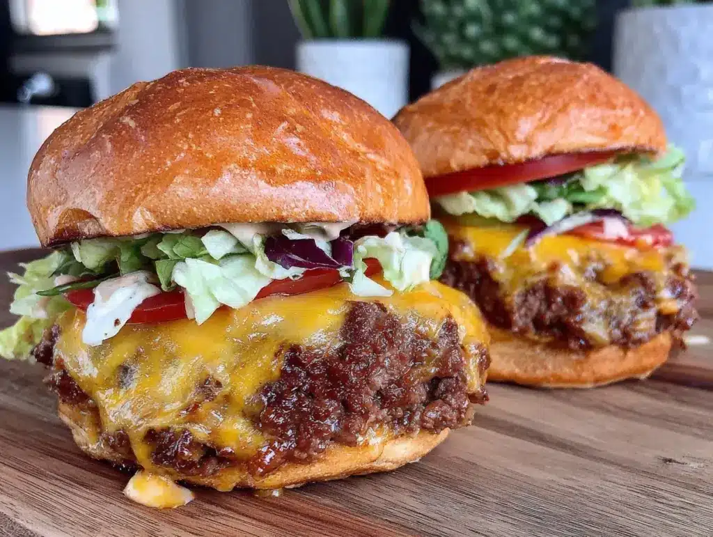 blackstone smash burgers - featured image