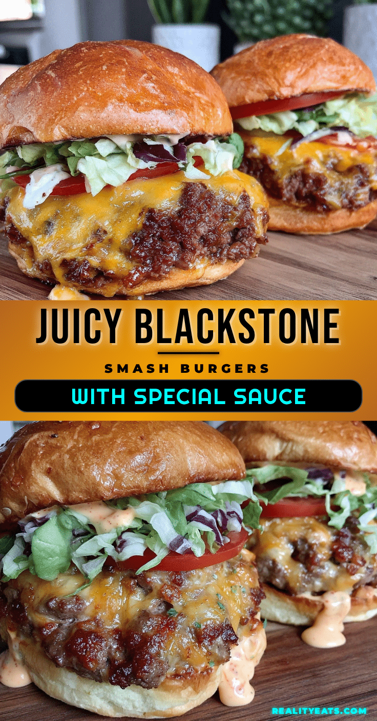 blackstone smash burgers recipe