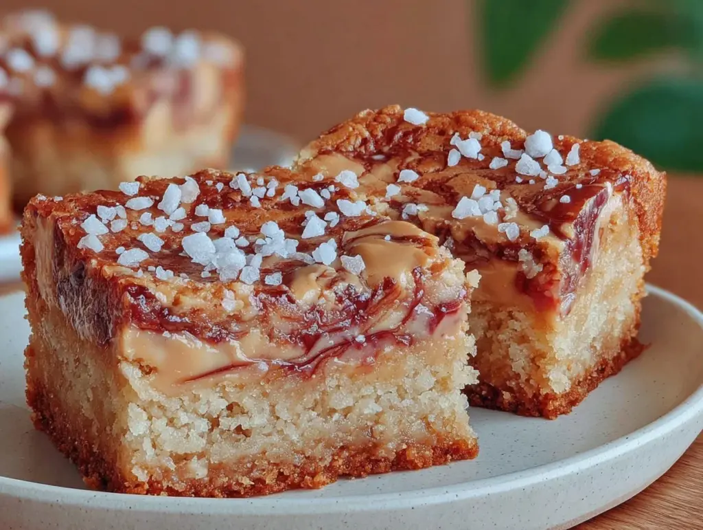 brown butter blondies - featured image