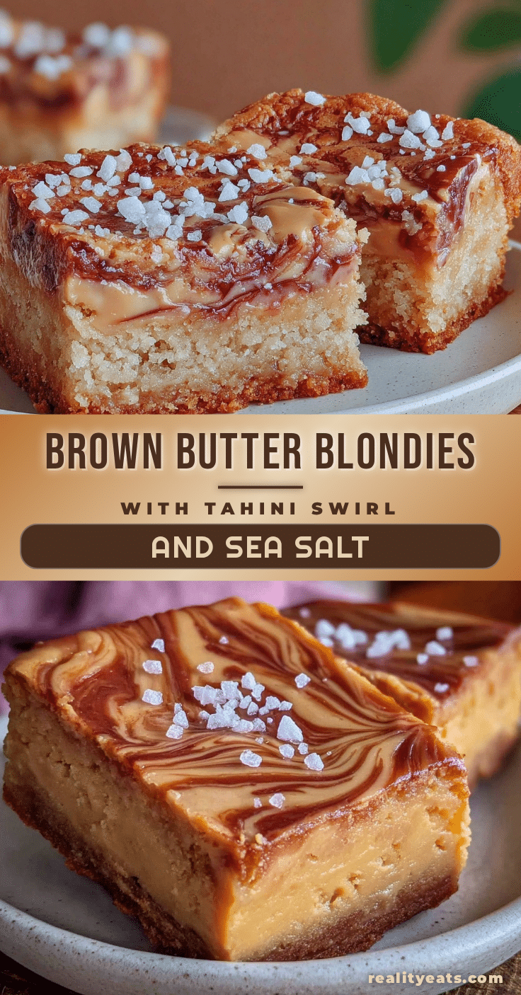 brown butter blondies recipe