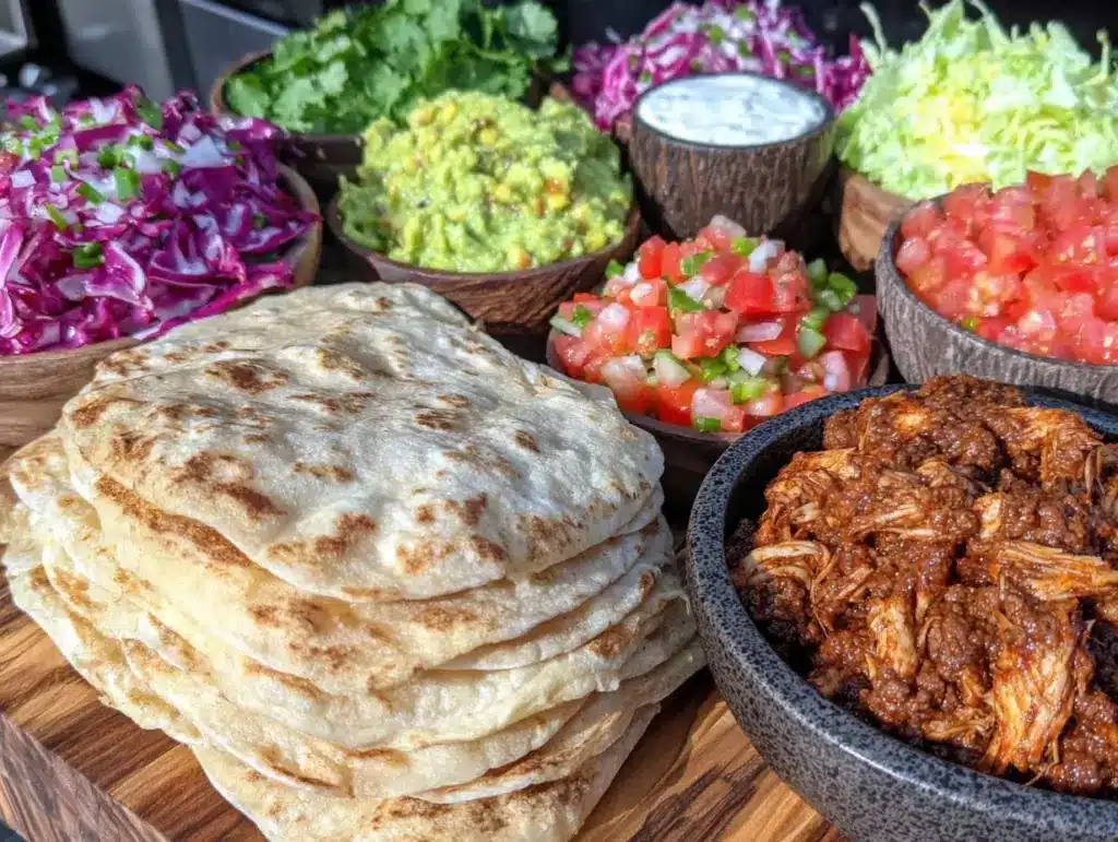 build your own taco bar - featured image
