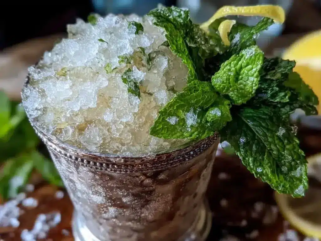 classic mint julep recipe - featured image