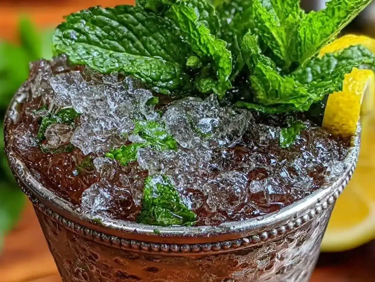 classic mint julep recipe preparation steps