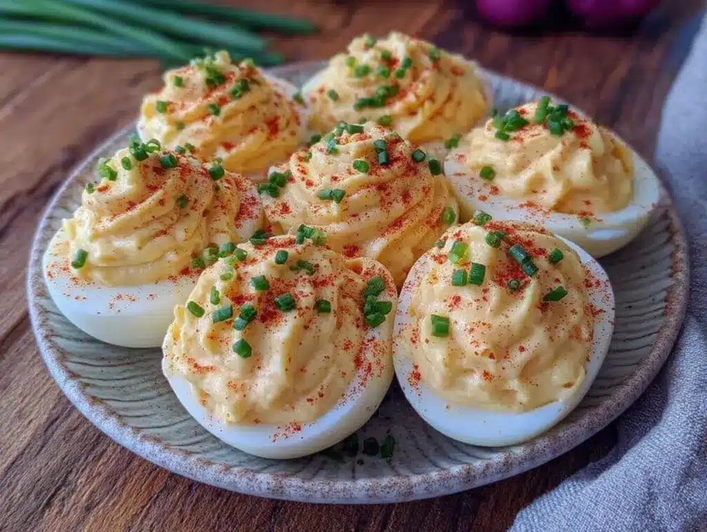 classic southern deviled eggs - featured image