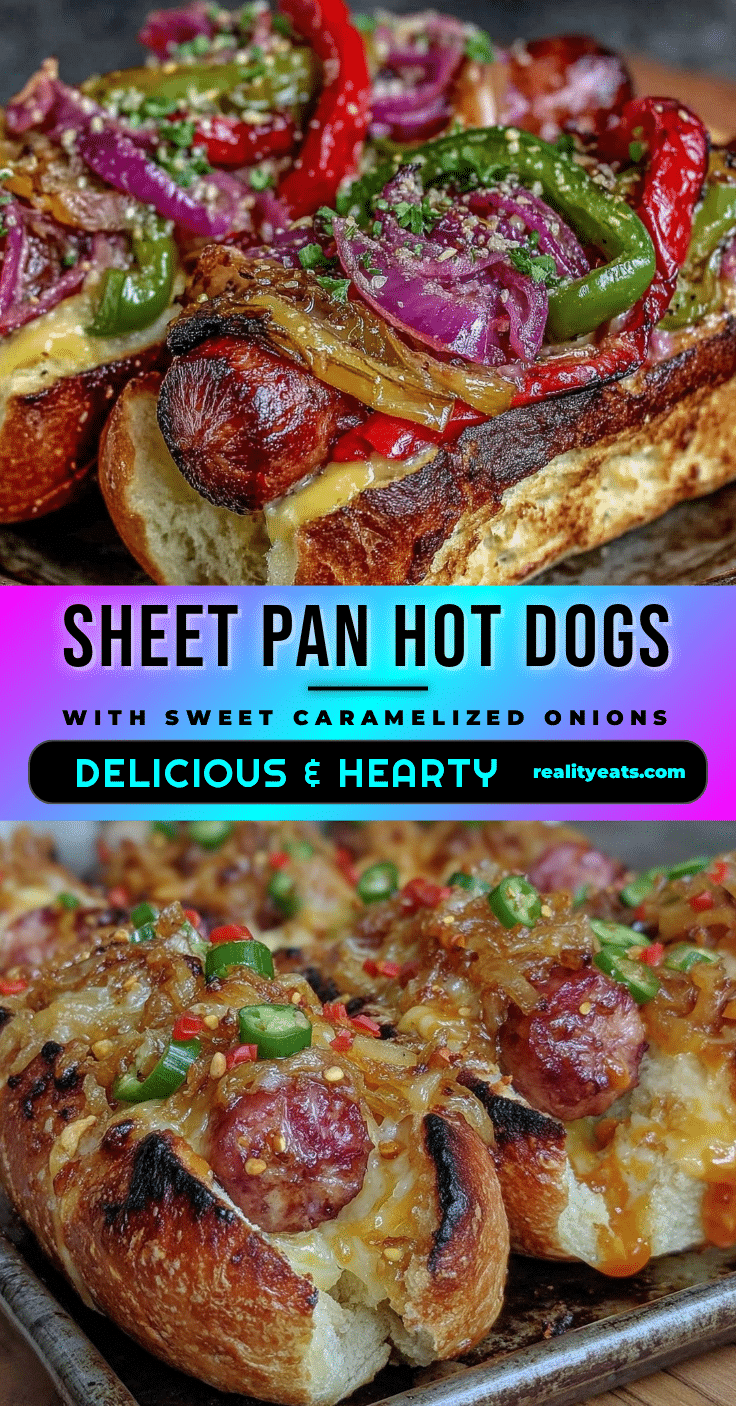 cozy sheet pan hot dogs recipe