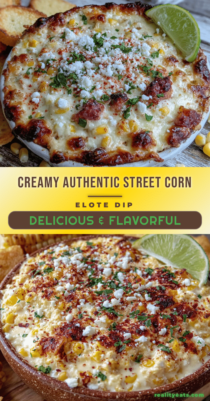 creamy authentic street corn elote dip recipe