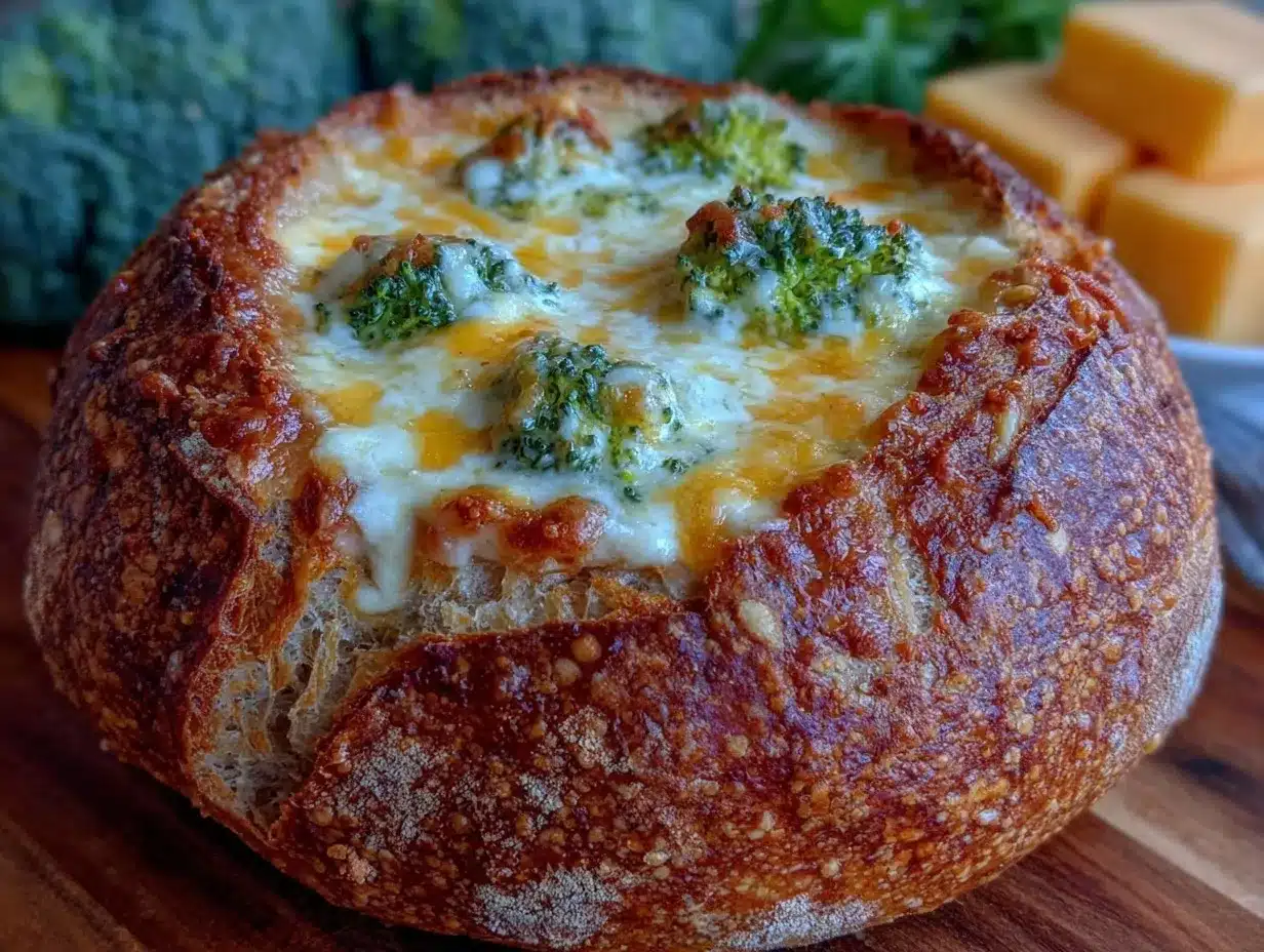 creamy broccoli cheddar soup preparation steps