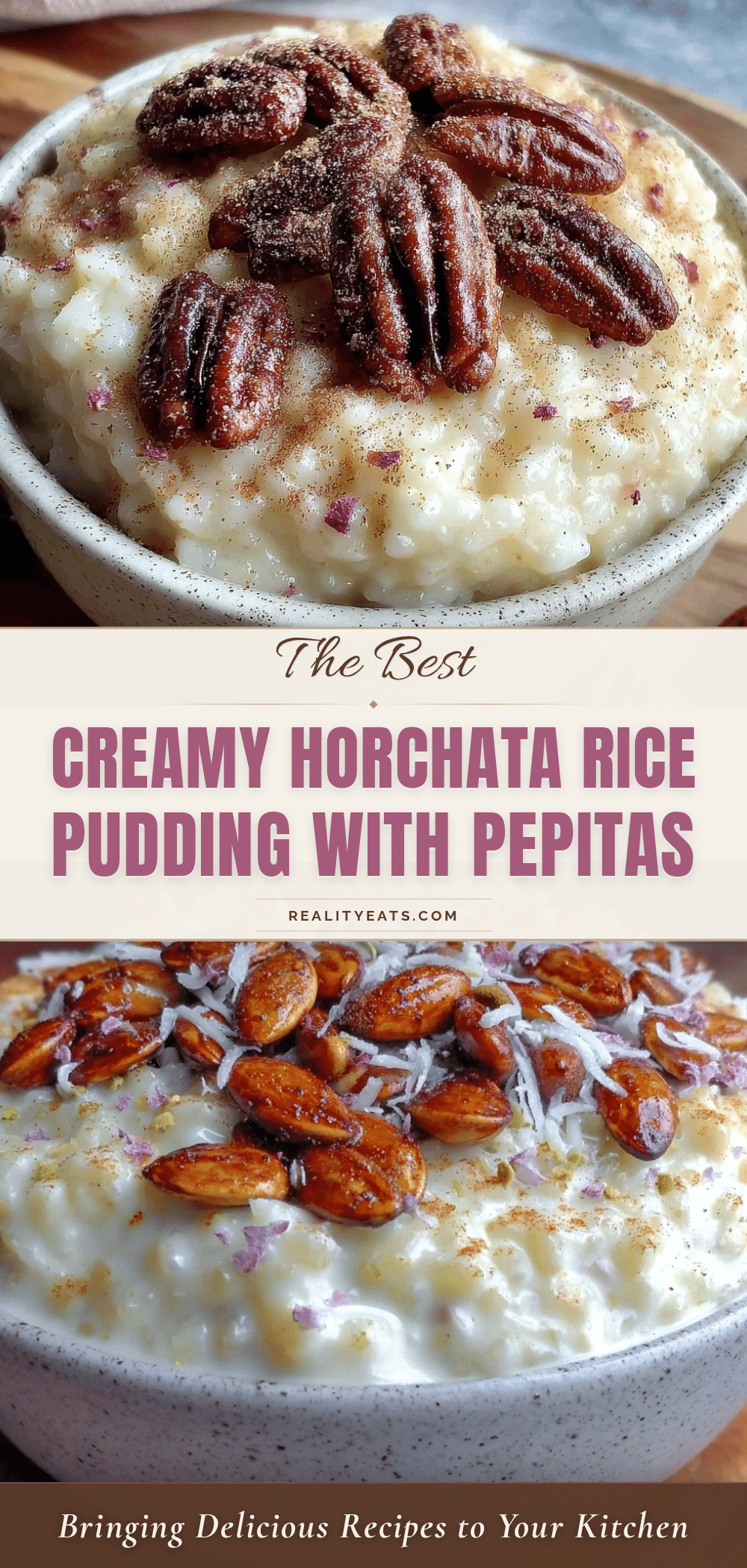 creamy horchata rice pudding recipe