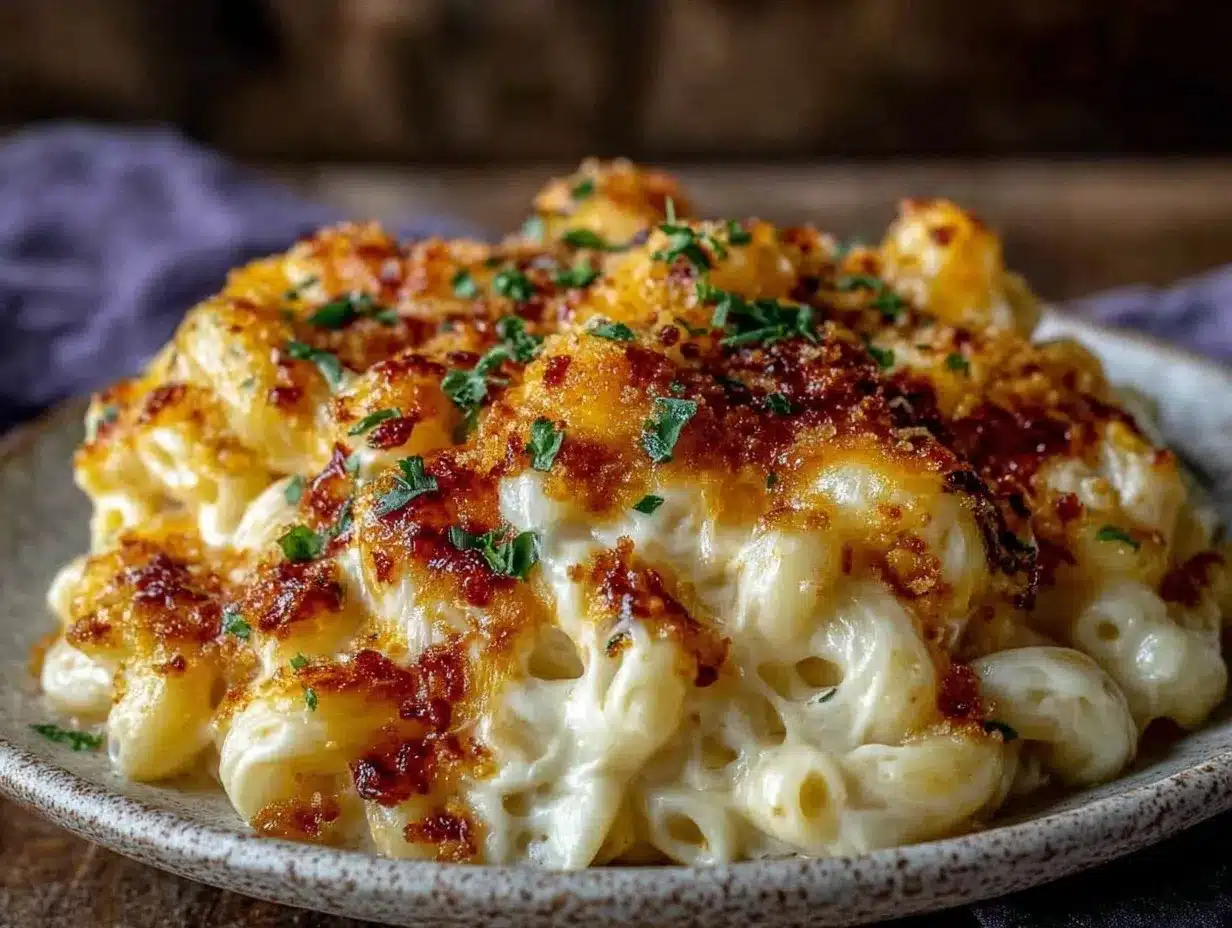 Creamy Instant Pot Mac and Cheese preparation steps