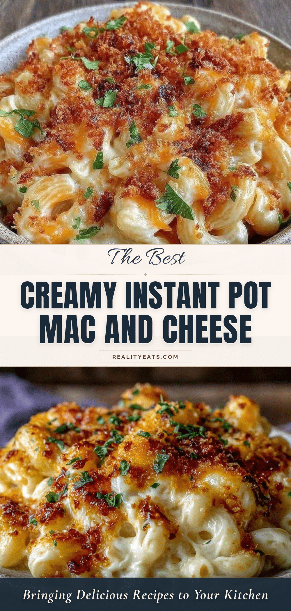 Creamy Instant Pot Mac and Cheese recipe