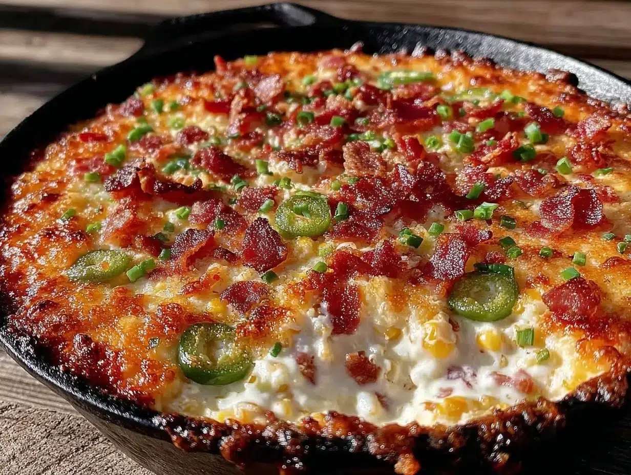 creamy jalapeño popper corn dip preparation steps