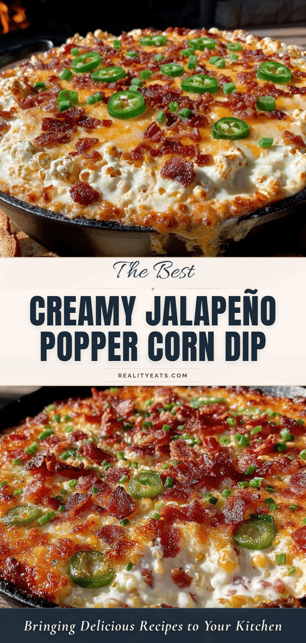creamy jalapeño popper corn dip recipe