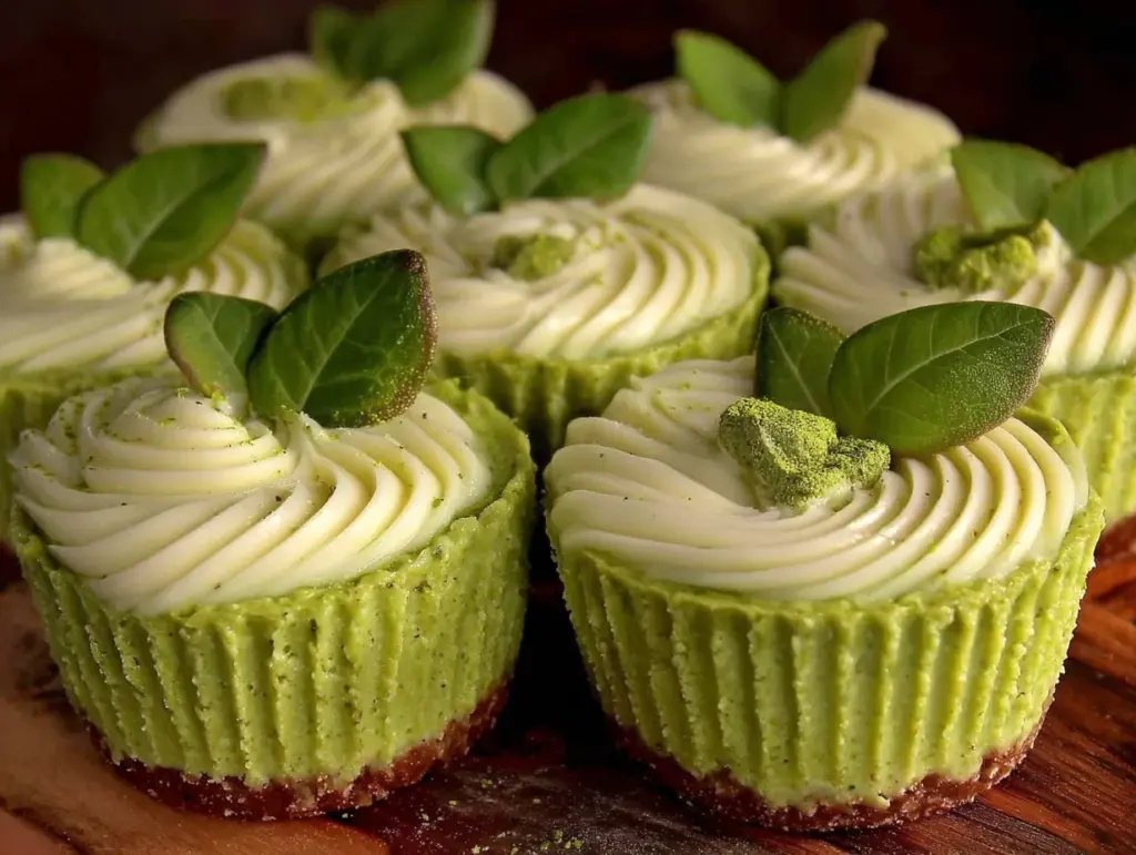 Creamy Yoda Matcha White Chocolate Cheesecake Cups - featured image
