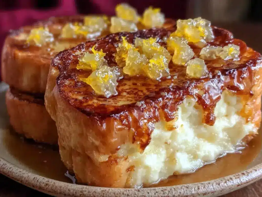 crème brûlée french toast - featured image