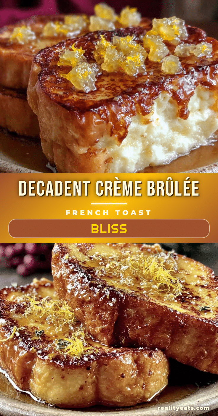 crème brûlée french toast recipe