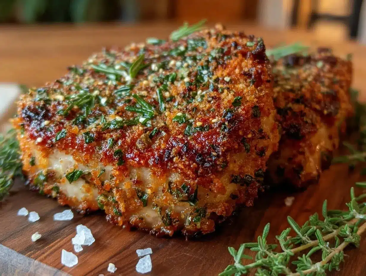 crispy air fryer pork chops preparation steps