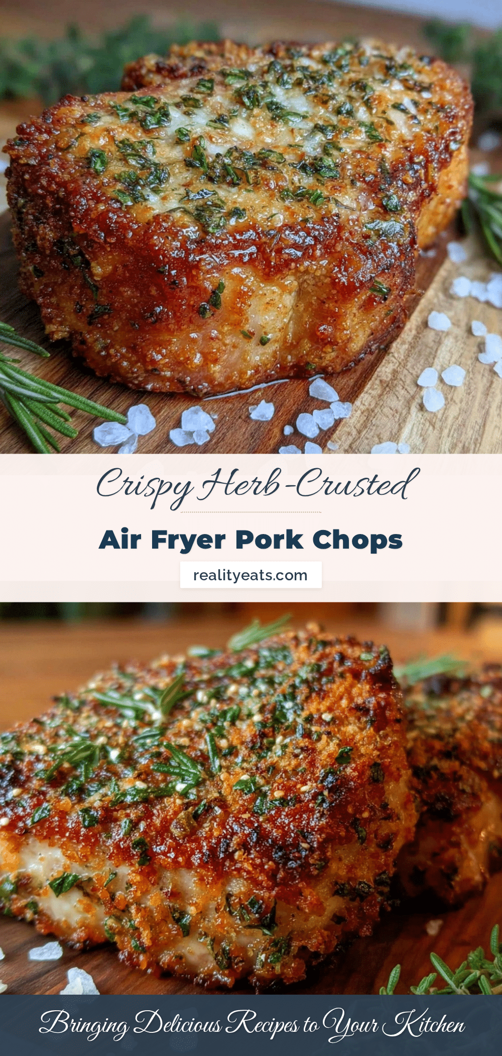 crispy air fryer pork chops recipe