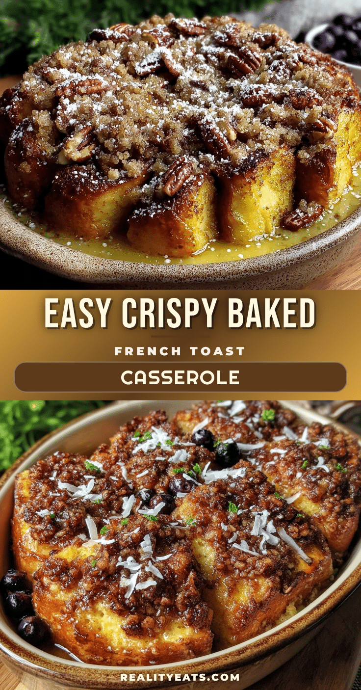 crispy baked french toast casserole recipe
