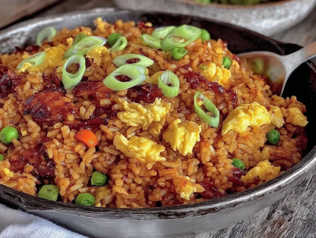 crispy Blackstone griddle fried rice - featured image
