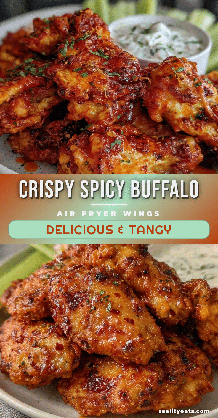 crispy buffalo air fryer chicken wings recipe