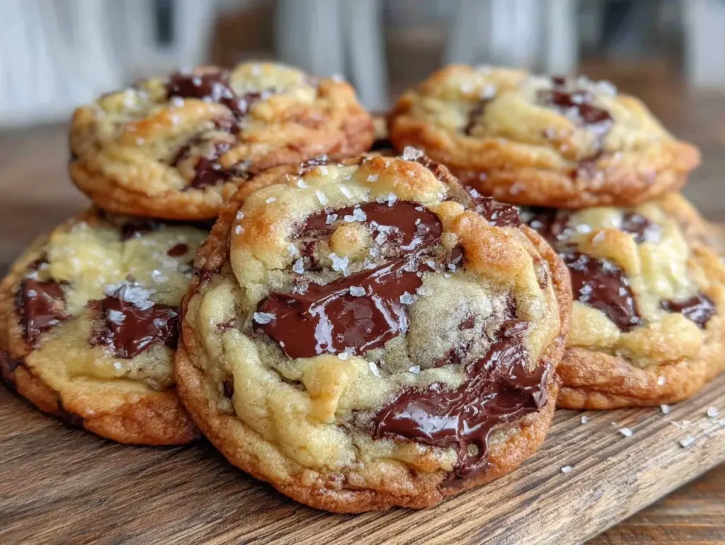 crispy chewy classic chocolate chip cookies - featured image